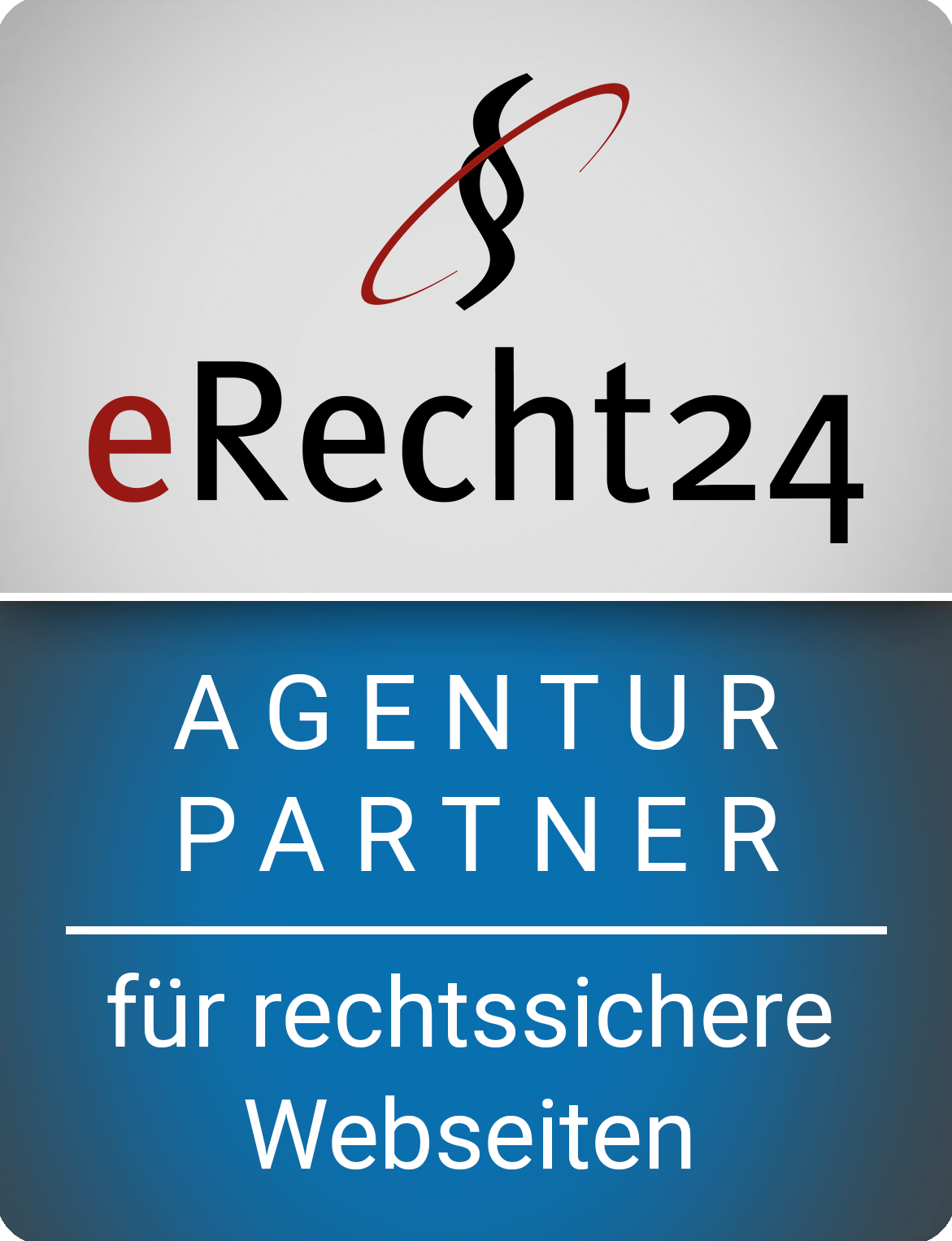 e-Recht24 Agentur Partner für rechtssichere Webseiten Siegel